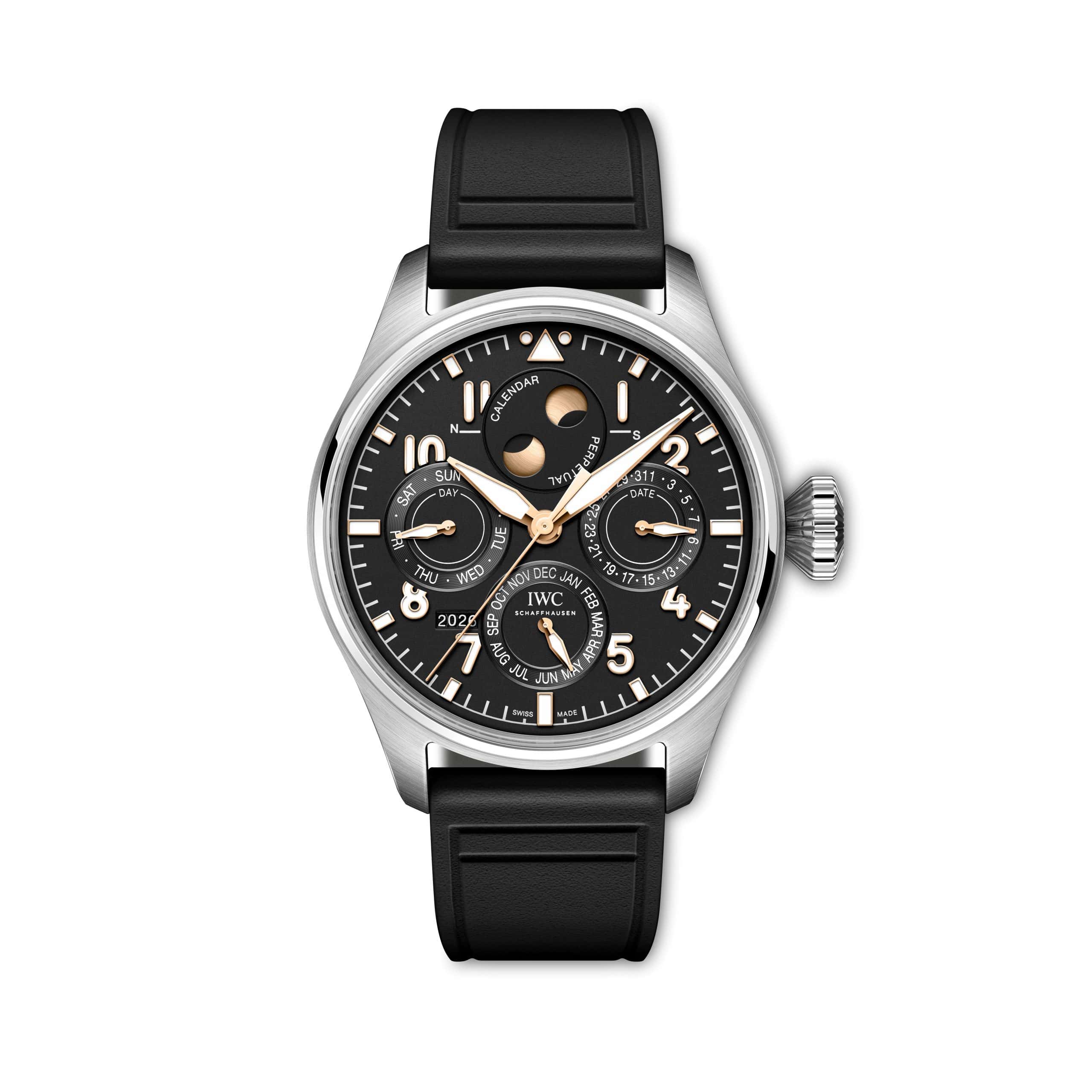 IWC's New Big Pilot's Watch ProSet Reinvents the Perpetual Calendar for Mercedes-Benz's 140th