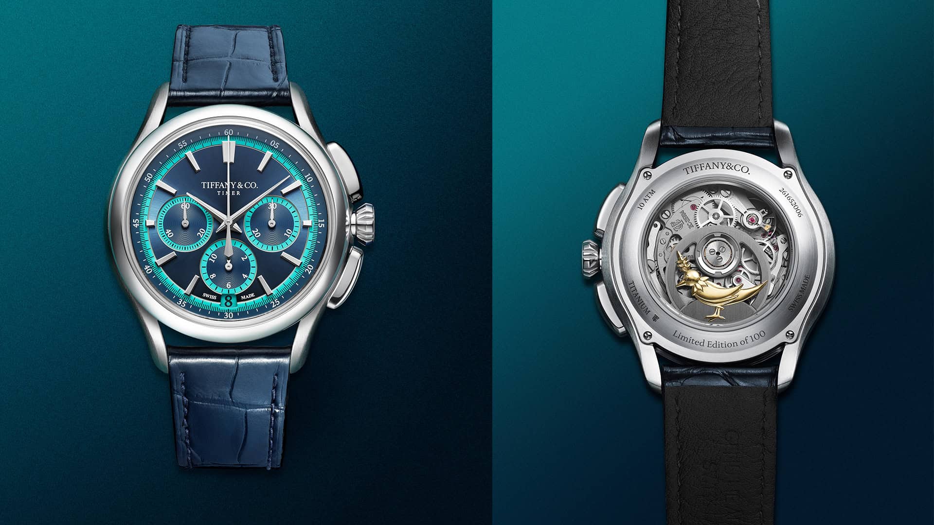 Tiffany Timer Chronograph in Titanium & Platinum: Specs, Price, Availability