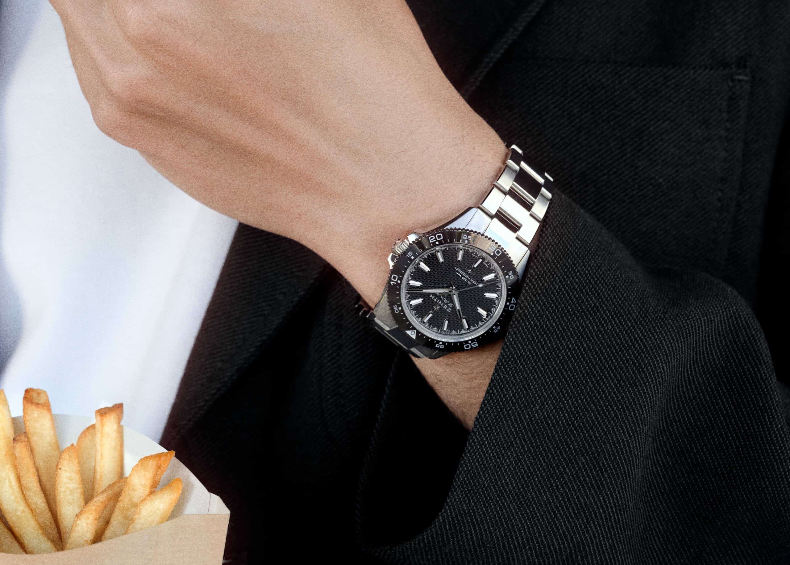 The Zenith Chronomaster Solo Sport Arrives with a New Clasp and Dial Motif