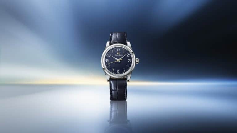 Grand Seiko Revives Its First Manual Movement in the “Arabic Blue”