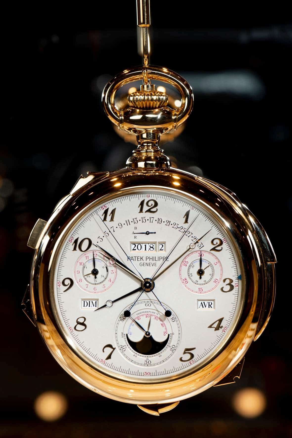Patek Philippe Calibre 89 pocket watch with 33 complications