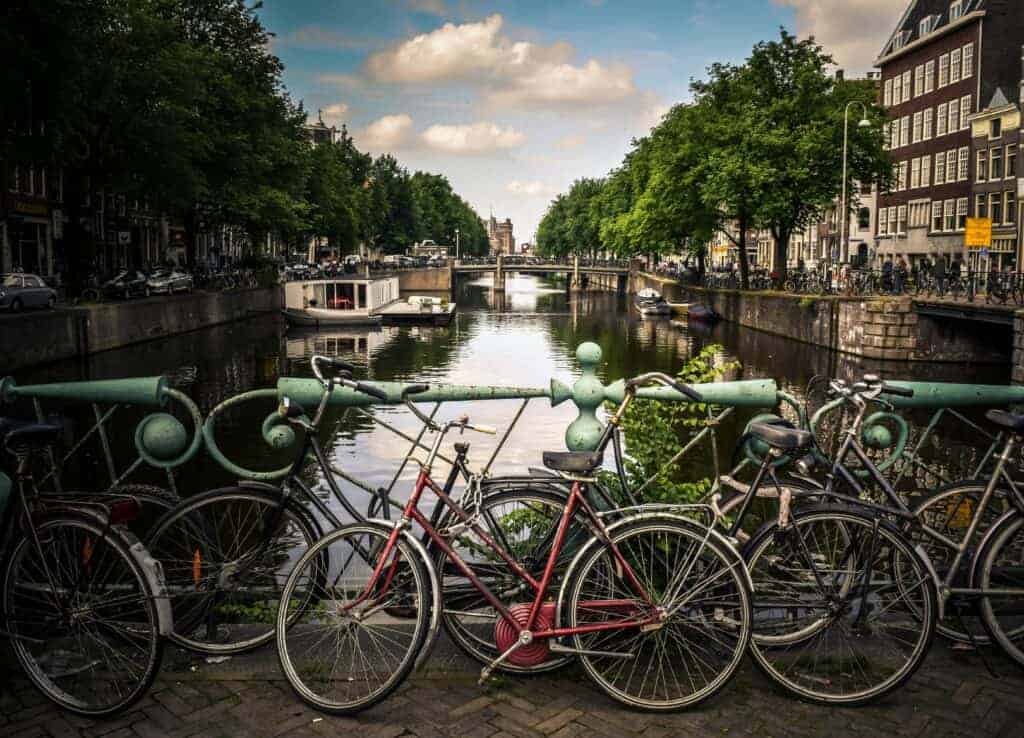 Bicycles in Amsterdam
