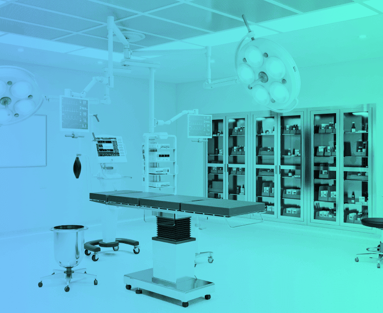 An outpatient surgery room