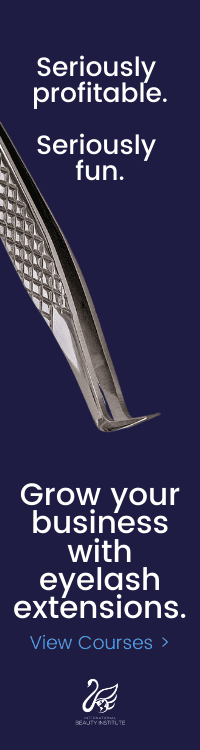 Eyelash Extensions Courses Vertical Banner