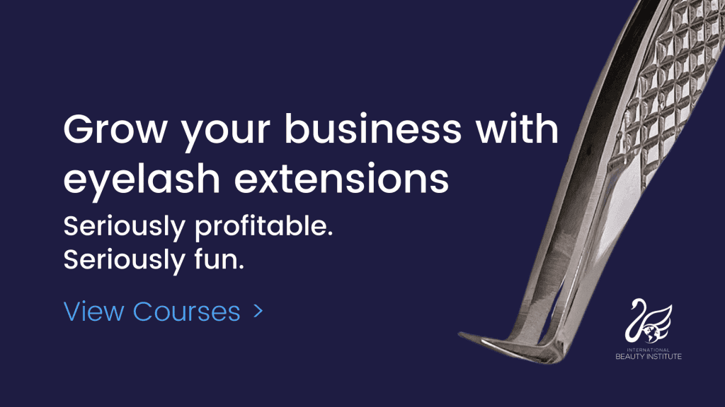 Eyelash Extensions Courses Horizontal Banner