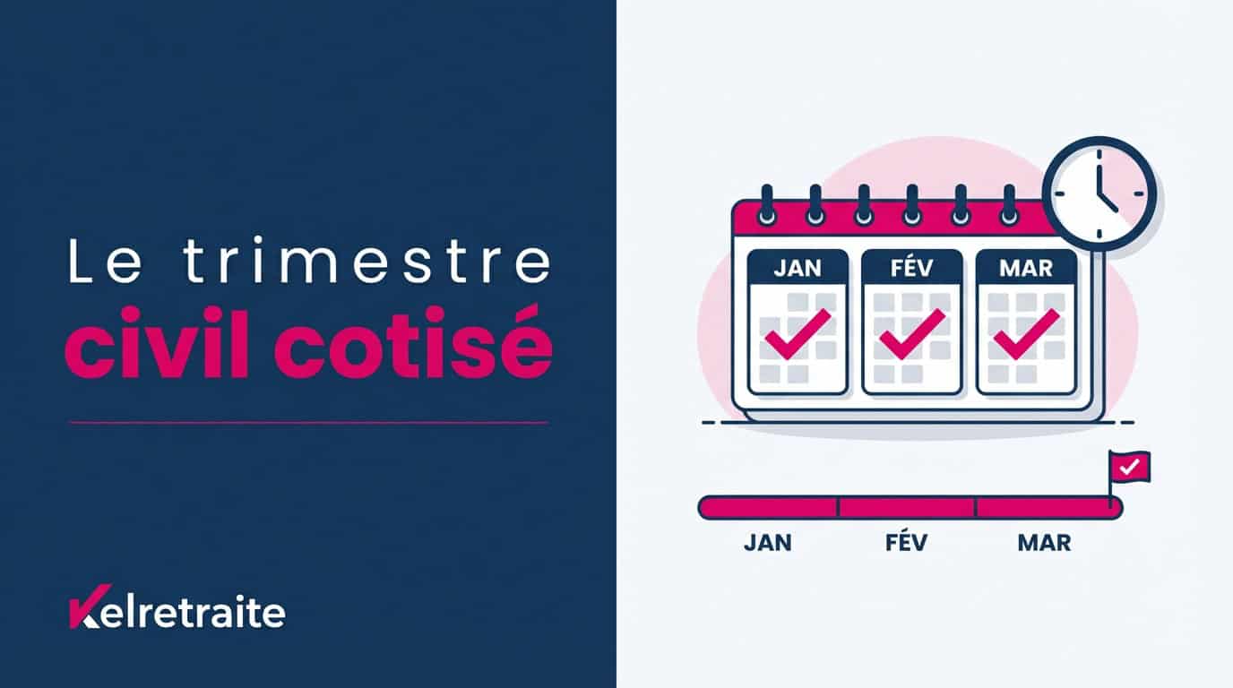 Trimestre civil cotisé