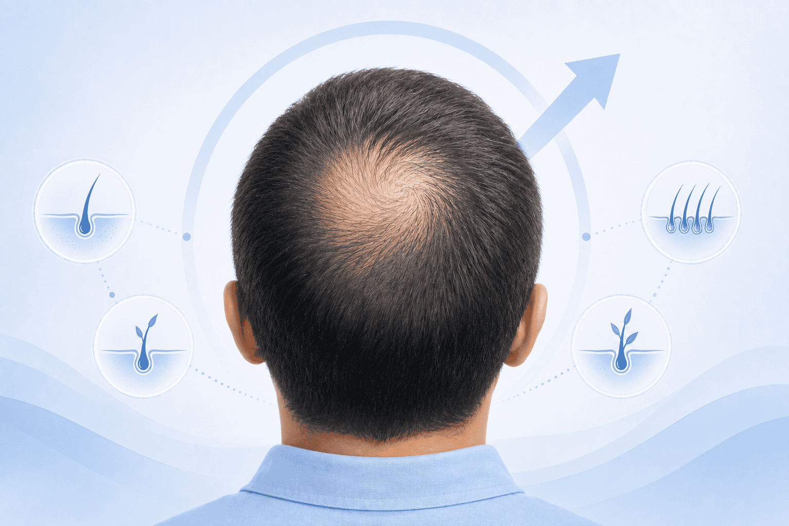 How To Grow Hair on Bald Spots Fast