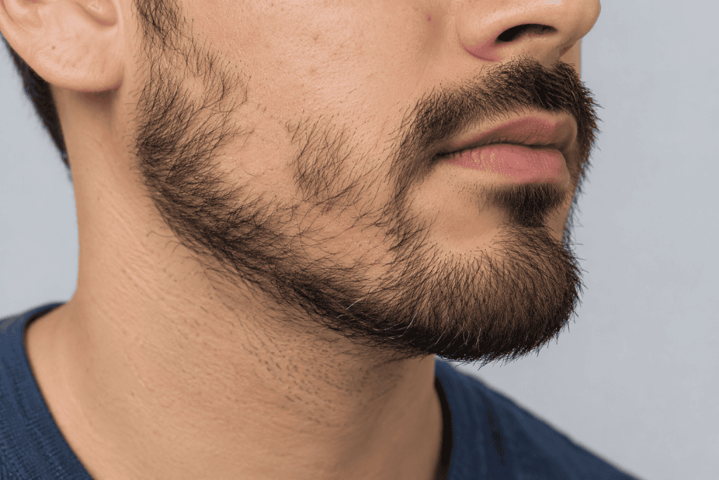 Bald Spot on Facial Hair