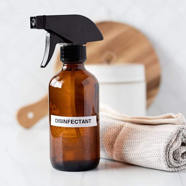 DIY Disinfectant Spray with Alcohol: Lysol Alternative