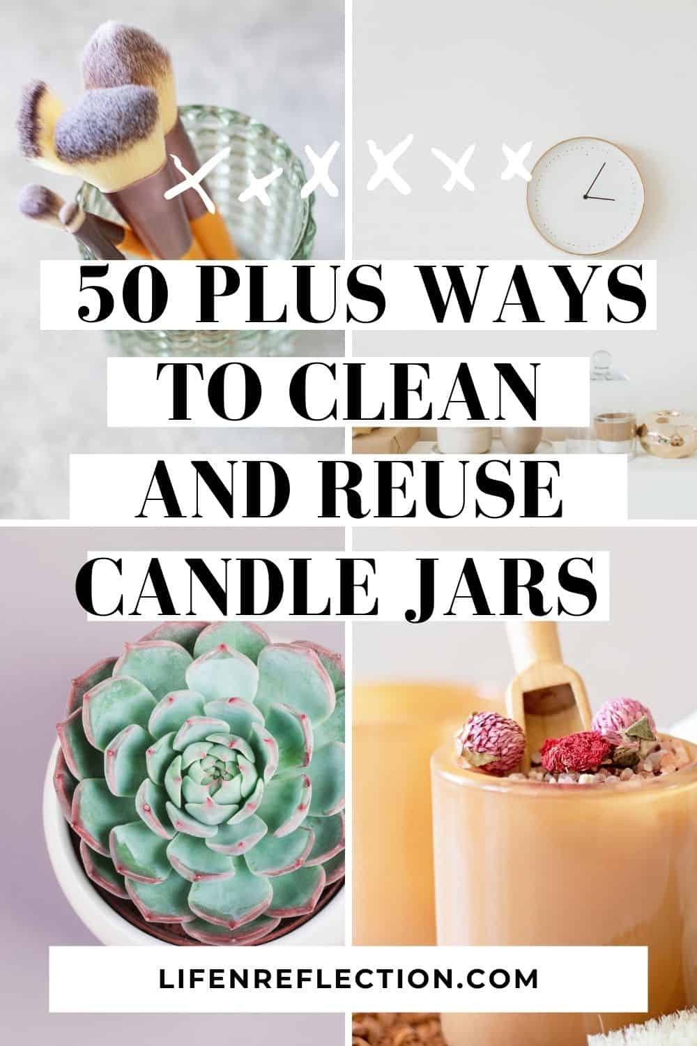 How to Reuse Candle Jars 50 Ways to Use Empty Candle Jars