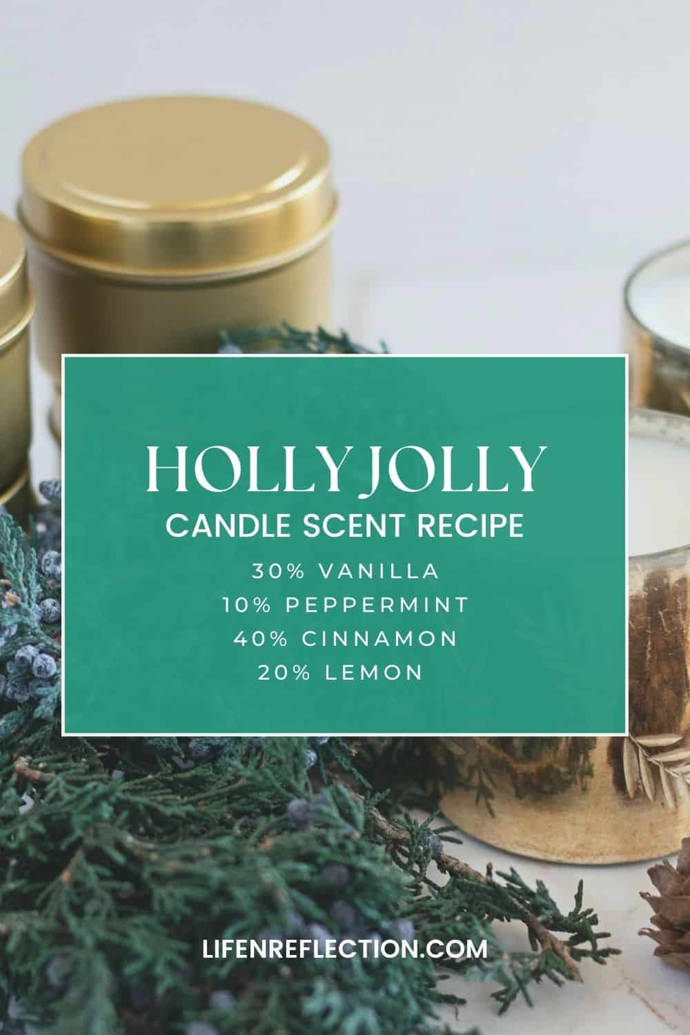 Best Christmas Candle Scent Recipes For DIY Candles