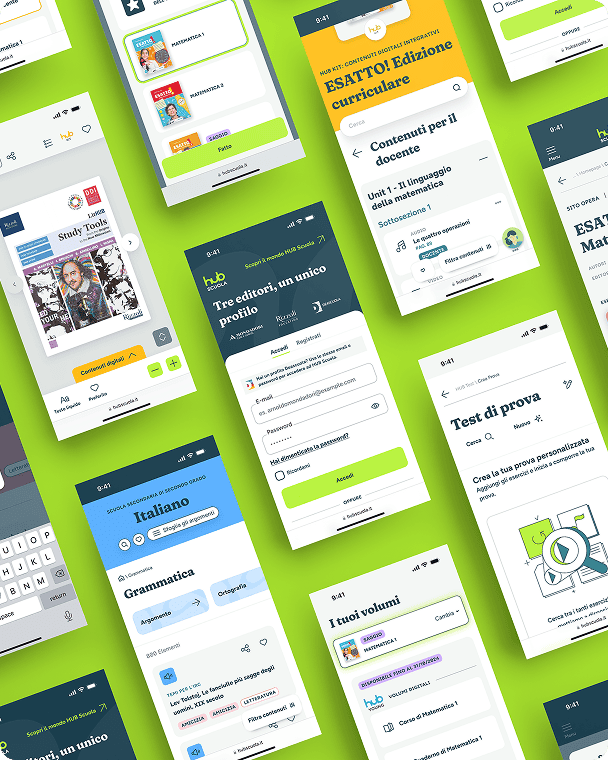 HUB Scuola — Designing a digital product for education