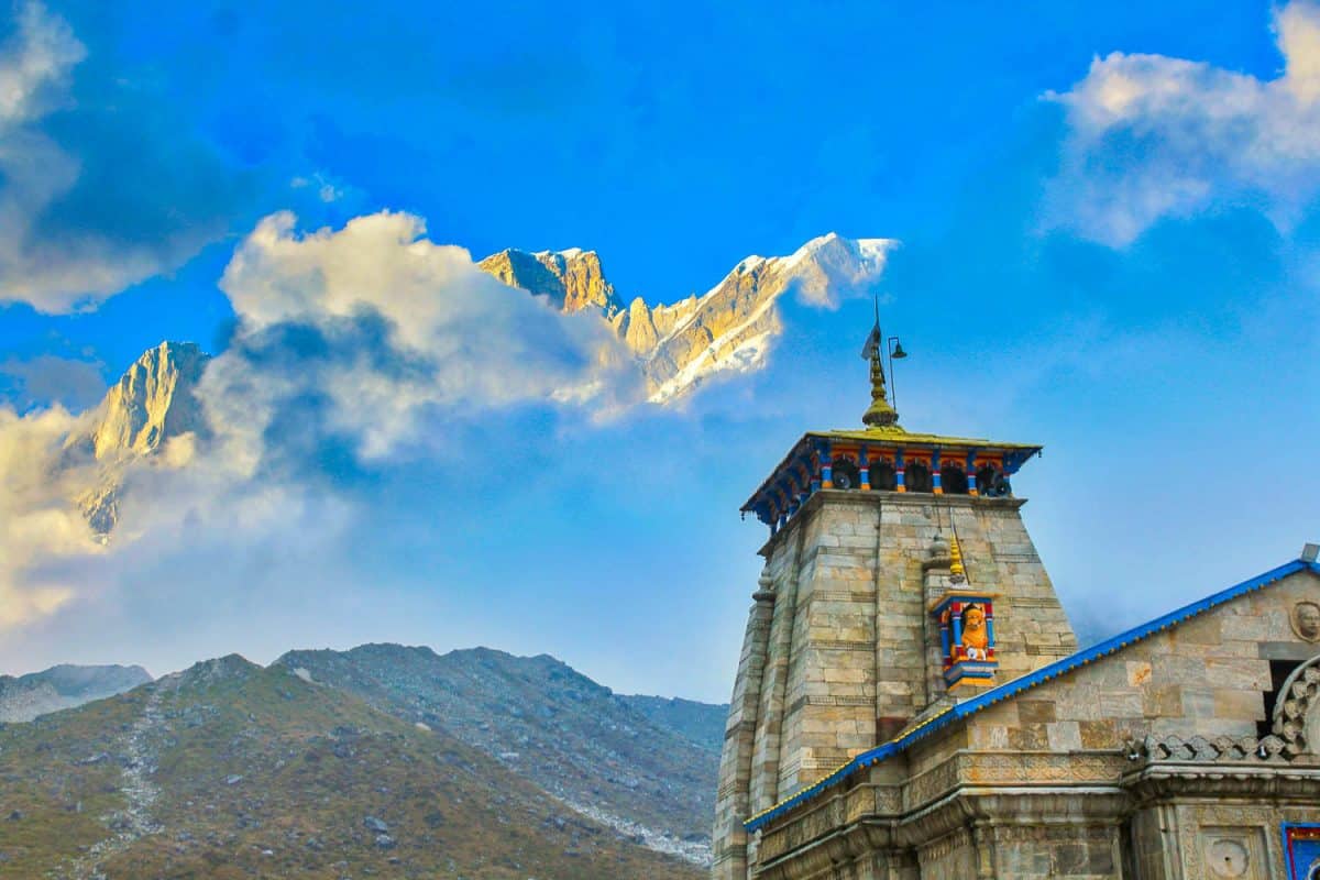 Tempio Baba Kedar A Kedarnath, Uno Dei Chota Char Dham Dell'uttarakhand