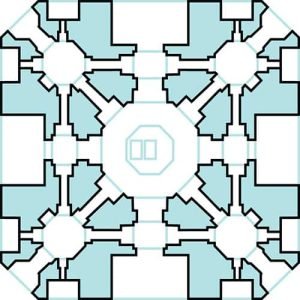 Pianta Del Taj Mahal Ad Agra, India