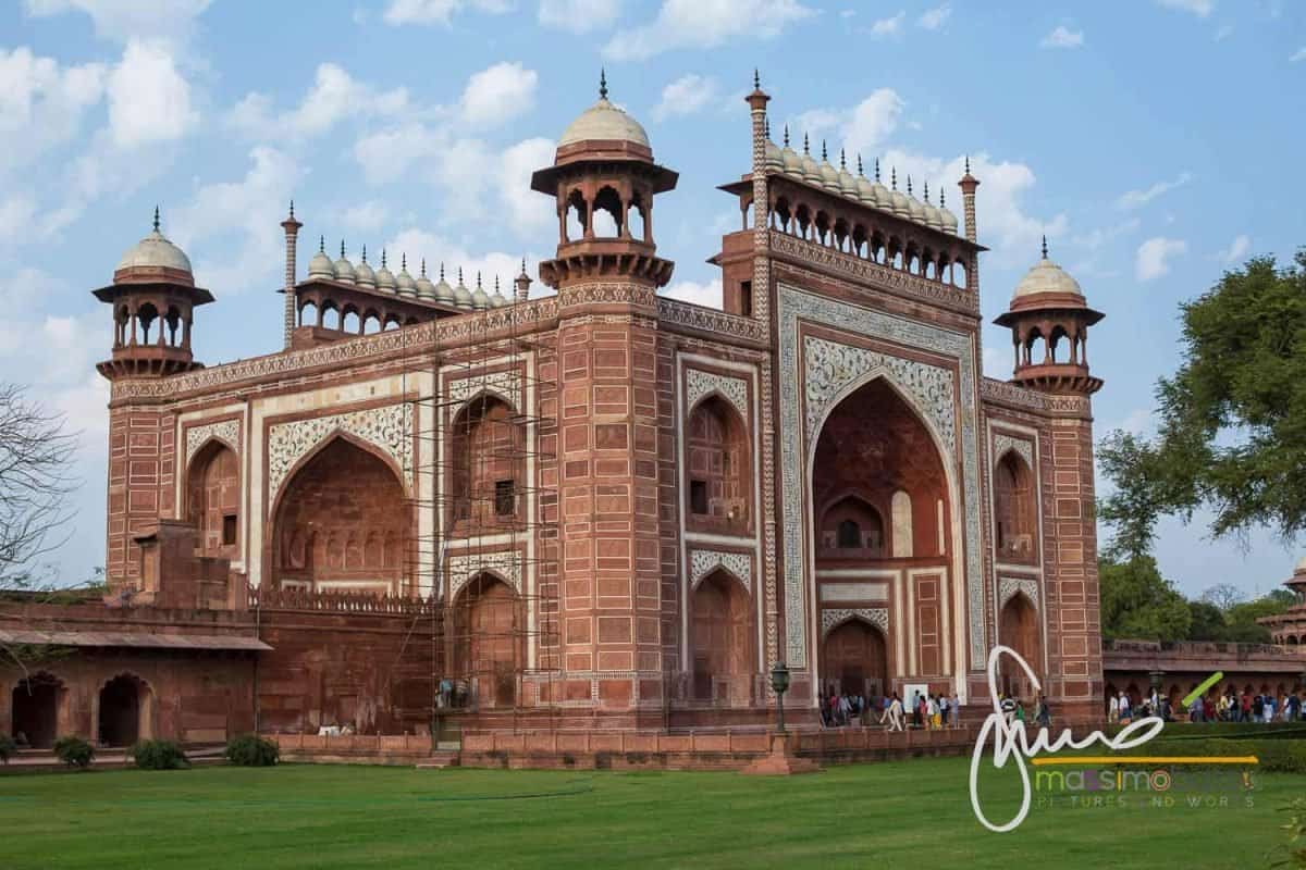 Taj Mahal Patrimonio Unesco Agra India Triangolo D'oro 104