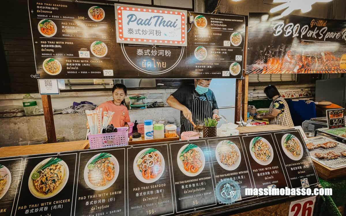 Street Food Al Night Bazar Di Chiang Mai