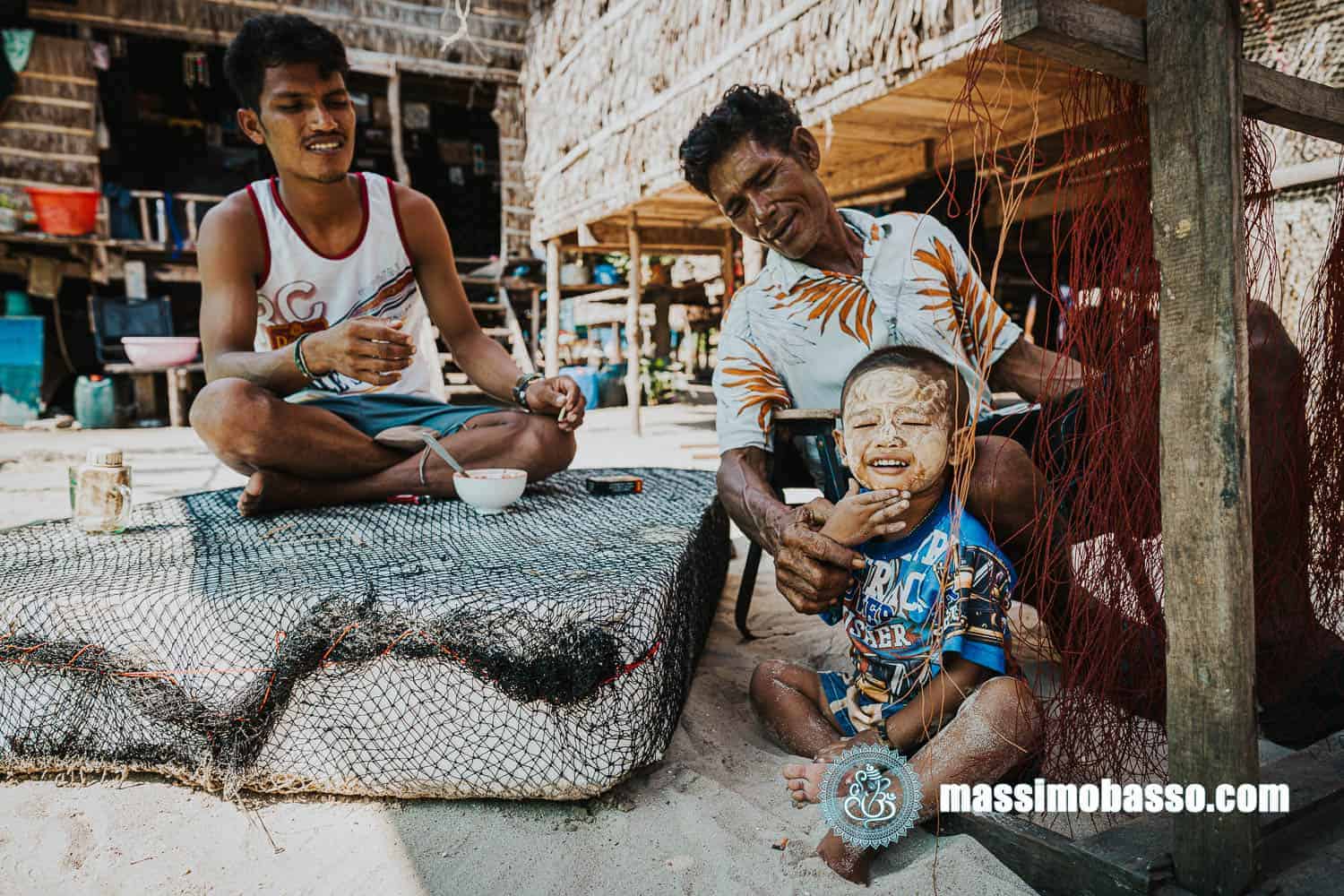 Parco Nazionale Isole Surin Koh Surin - Ritratti Al Villaggio Moken