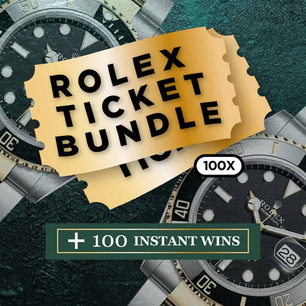 *AUTO DRAW* 100 Tickets To Midas Rolex Comp + 100 Instant Wins #1