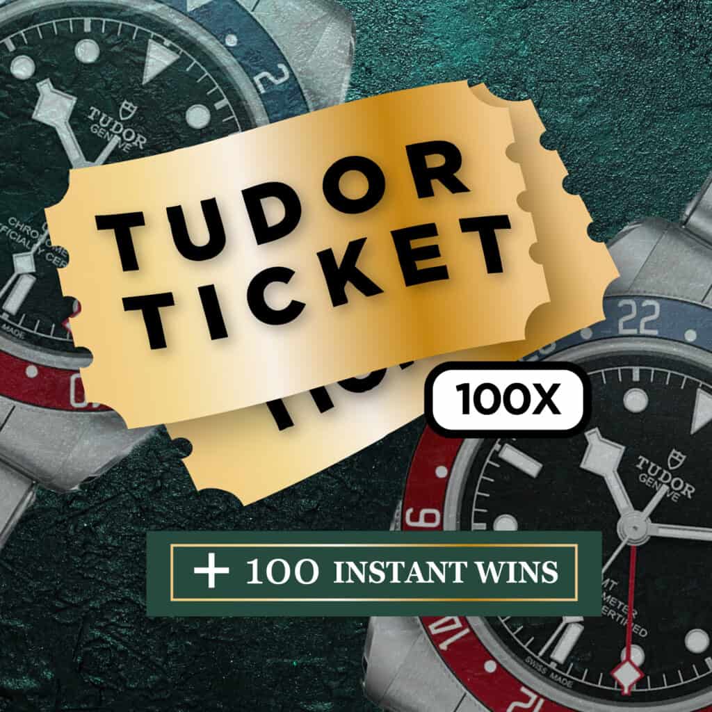 *AUTO DRAW* 100 Tickets To Midas Tudor Comp + 100 Instant Wins #2