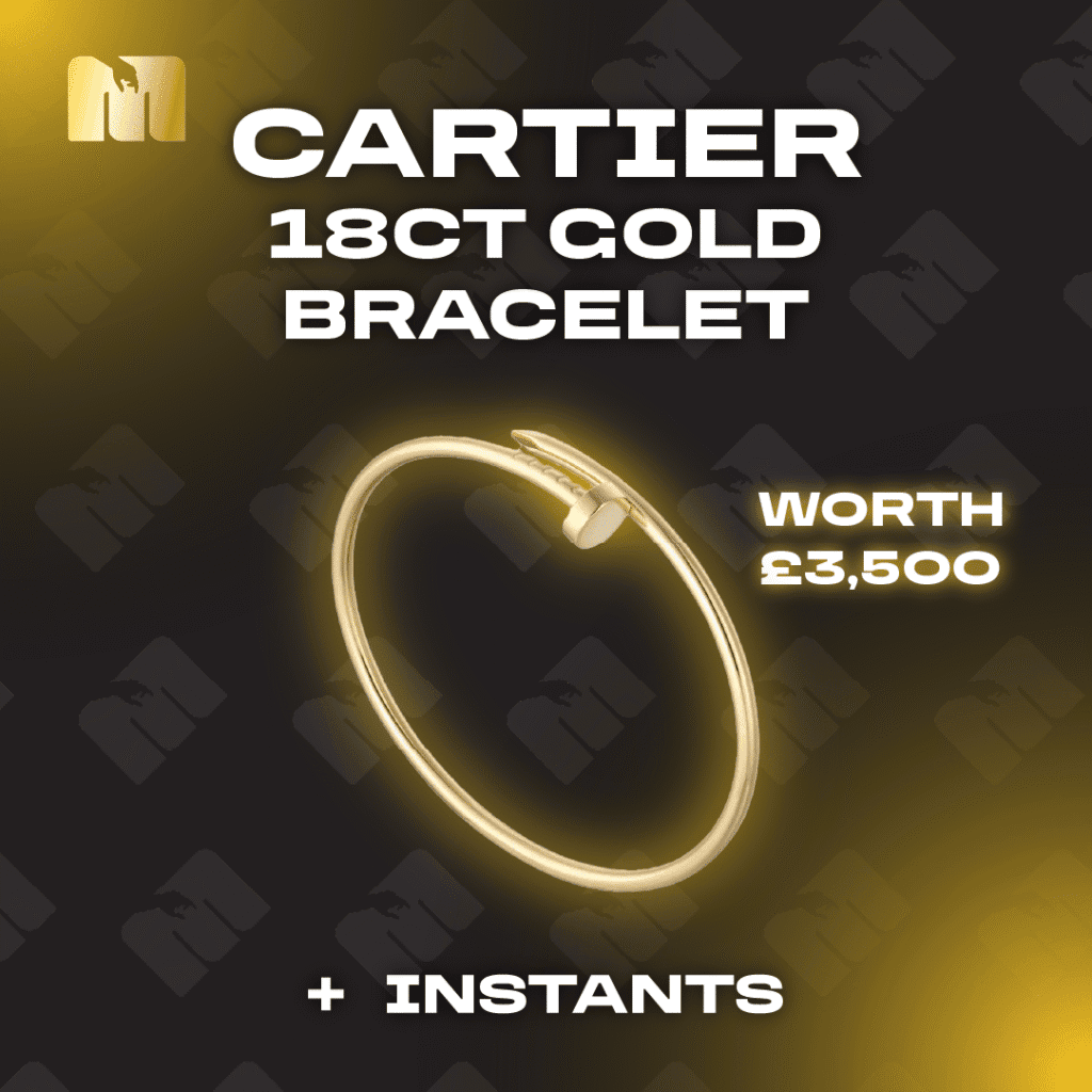 Cartier Bracelet + Instant Wins #1
