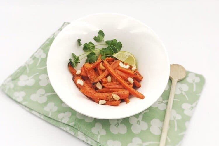 Carottes rôties façon Ottolenghi, une recette gouteuse et toute simple