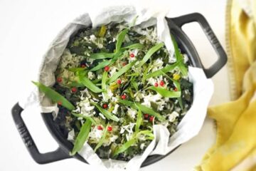 riz iranien aux herbes : un riz cuit en deux fois