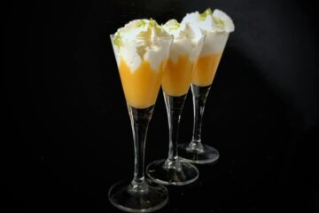 curd mangue passion et sa chantilly coco