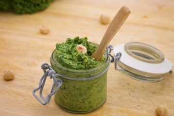 un pesto de chou kale facile à préparer