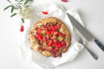 une tarte rustique d'été