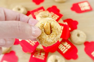 Délicieux biscuits cacahuète !
