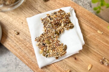 des crackers aux graines faciles à faire