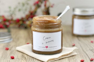 une délicieuse creme de marrons faite pour des desserts d'hiver maison et fruités