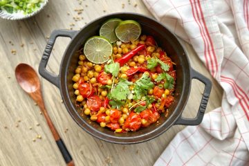 un curry végétarien indien, parfait pour illustrer le guide des légumes et légumineuses