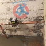 New water service pipe s
