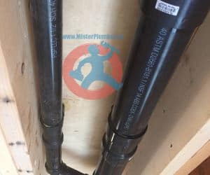 toilet and bidet drain pipes s