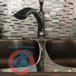 Newly replaced kitchen faucet s