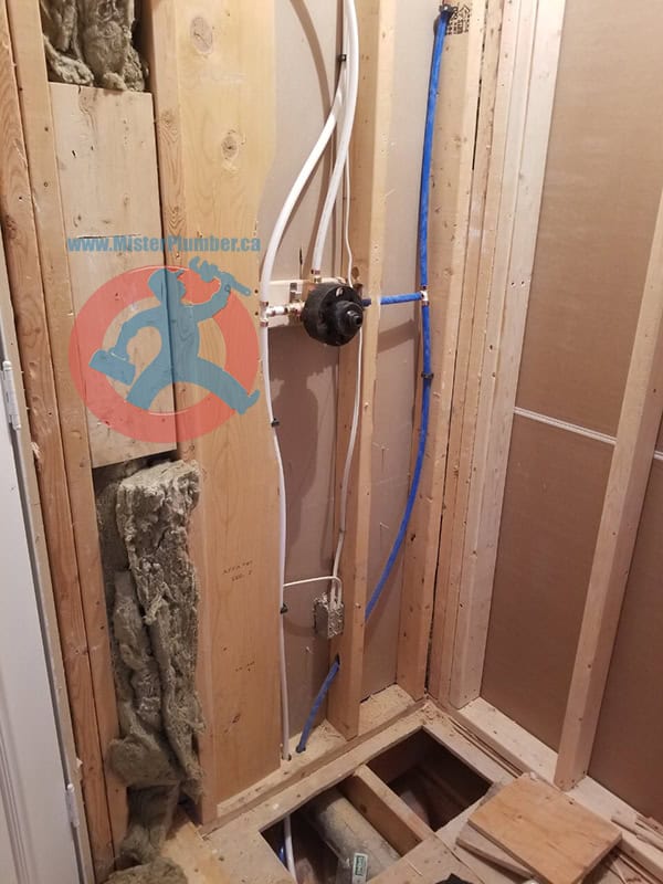 Shower tap for washroom renovation