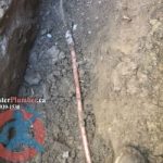 copper water pipe connection