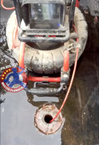 Drain inspection with camera