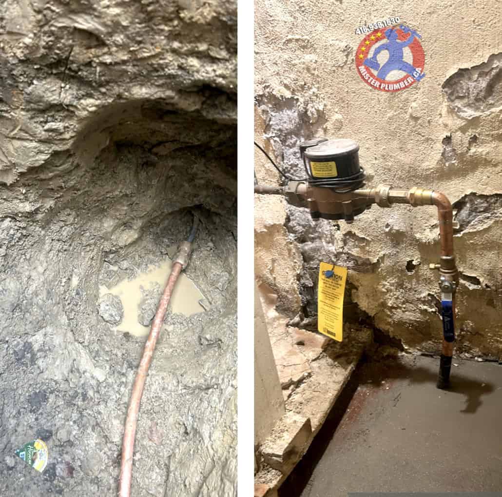 Lead pipe replacement
