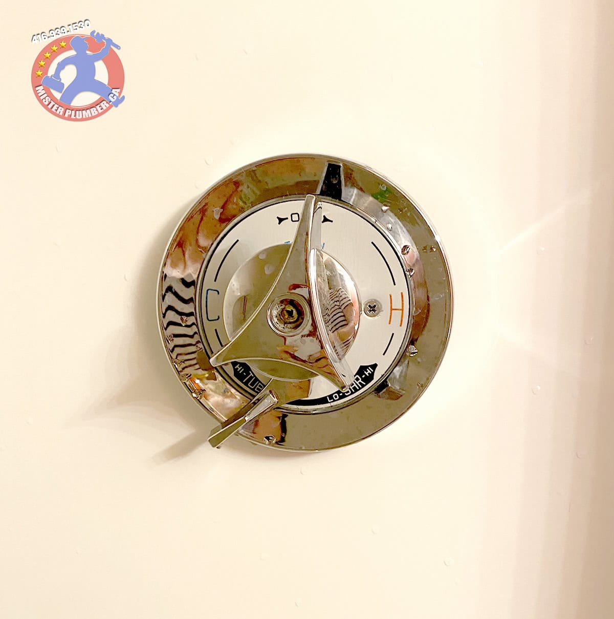45 years old shower faucet