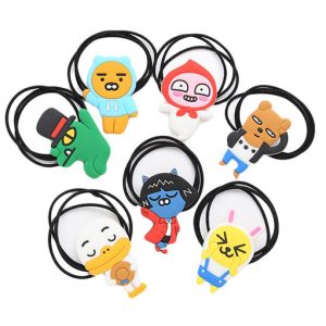 キャラクター付き ヘアゴム