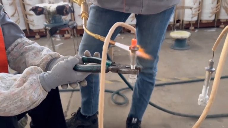 Oxyhydrogen Brazing Torches for Copper Wire