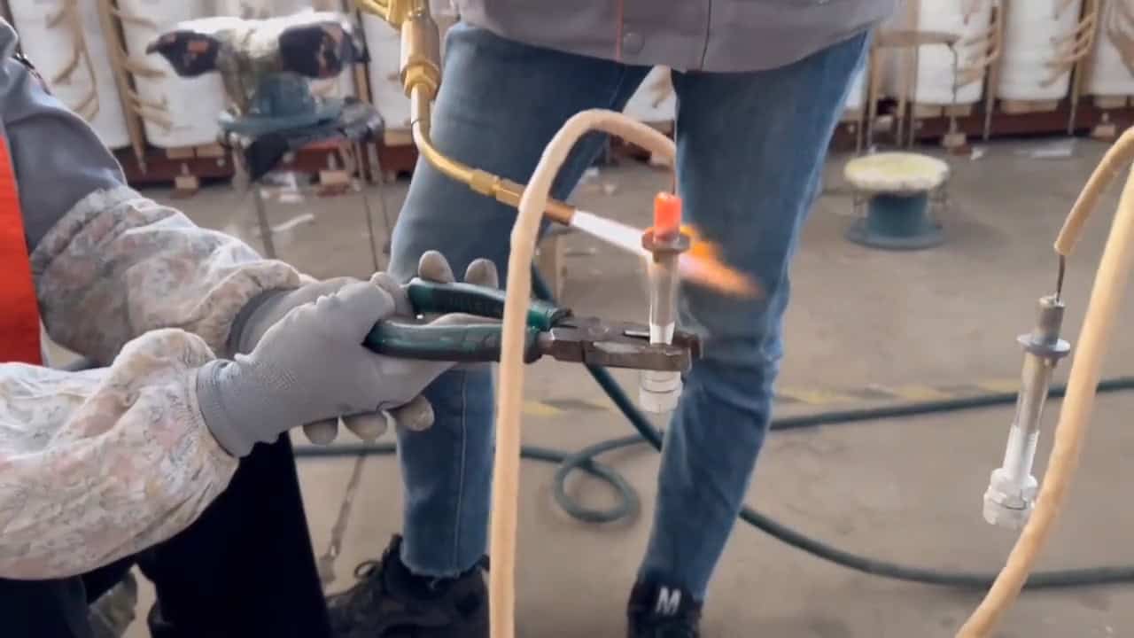 Oxyhydrogen Brazing Torches for Copper Wire
