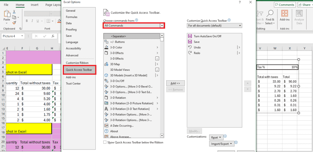 How to take a screenshot in Excel - 5 simple methods - PC Guide