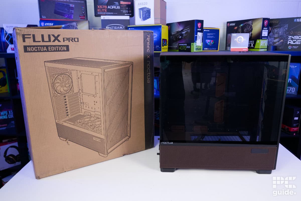 Antec Flux Pro Noctua Edition review: high-end design, high-end price ...