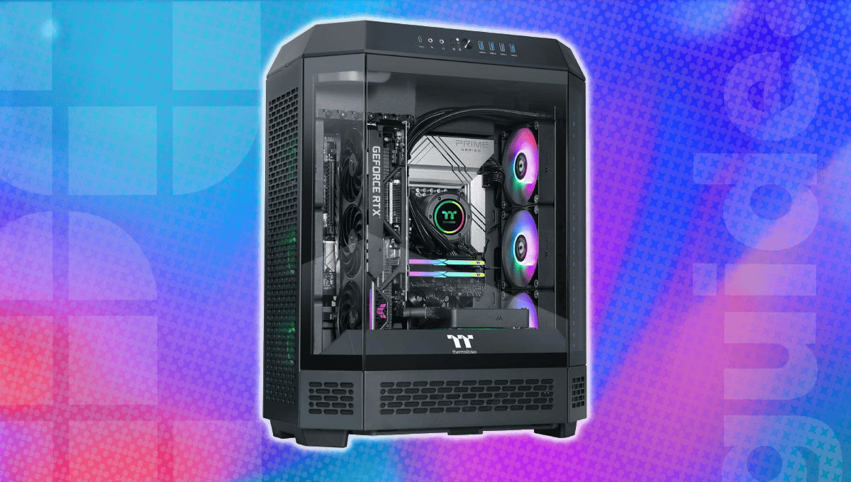 Thermatake's Ryzen 7 9800X3D gaming PC with RTX 5080 is currently $500 ...