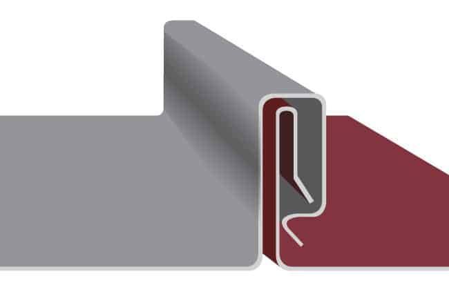 Standing seam metal roofs with snap-lock panels offer a more appealing system because the fasteners are not visible on the surface.