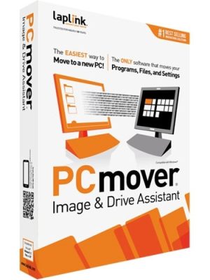 Laplink PCmover Professional - Gendan/flyt filer til en ny pc (1 brug / 1 pc)
