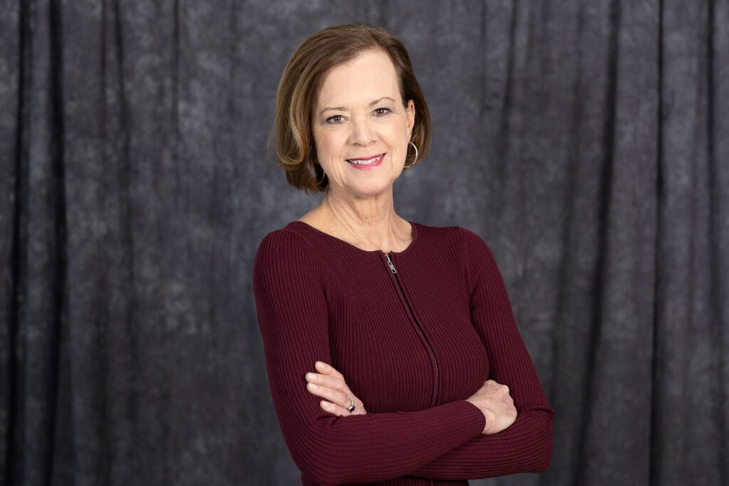 Sara Marberry smiling at camera.